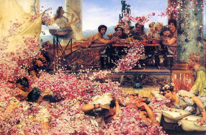 Laura Theresa Alma-Tadema Roses of Heliogabalus china oil painting image